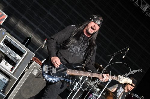 Saliva at Catch the Fever festival grounds Pryor, OK on May 29, 2010 &mdash; concert photo by Wayne Dennon