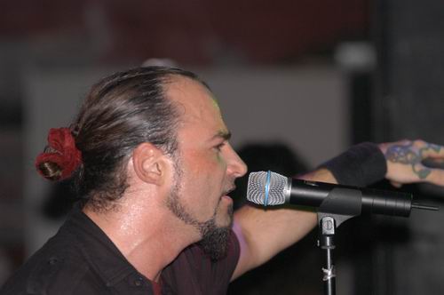Samael at Agora Theater Cleveland, OH on September 5, 2003 &mdash; concert photo by Wayne Dennon