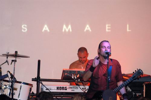 Samael at Agora Theater Cleveland, OH on September 5, 2003 &mdash; concert photo by Wayne Dennon