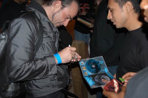 Samael at Agora Theater Cleveland, OH on September 5, 2003 &mdash; concert photo by Wayne Dennon
