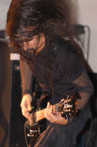 Samael at Agora Theater Cleveland, OH on September 5, 2003 &mdash; concert photo by Wayne Dennon