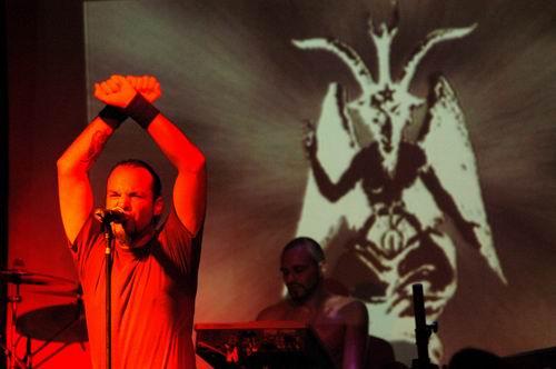 Samael at Agora Theater Cleveland, OH on September 5, 2003 &mdash; concert photo by Wayne Dennon