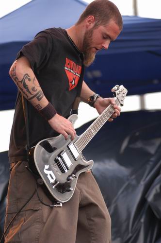 Seether at X-Fest Dayton, OH on September 14, 2003 &mdash; concert photo by Wayne Dennon
