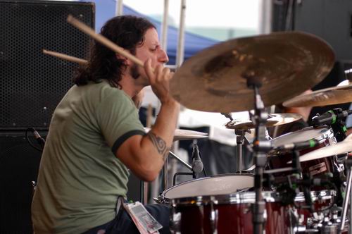 Seether at X-Fest Dayton, OH on September 14, 2003 &mdash; concert photo by Wayne Dennon