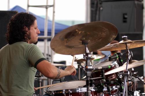 Seether at X-Fest Dayton, OH on September 14, 2003 &mdash; concert photo by Wayne Dennon