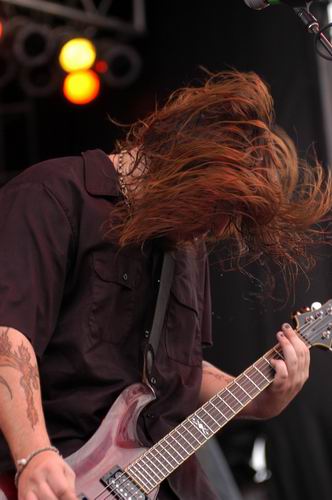 Seether at X-Fest Dayton, OH on September 14, 2003 &mdash; concert photo by Wayne Dennon