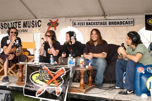 Seether at X-Fest Dayton, OH on September 14, 2003 &mdash; concert photo by Wayne Dennon