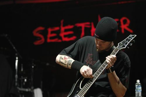 Seether at Freedom Hall Civic Center Johnson City, TN on October 29, 2003 &mdash; concert photo by Wayne Dennon