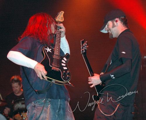 Seether at Arts, Beats & Eats Pontiac, MI on September 2, 2005 &mdash; concert photo by Wayne Dennon