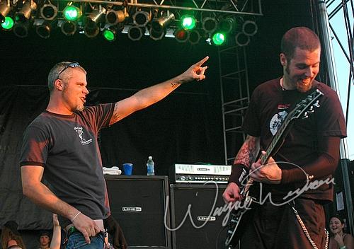 Seether at X-Fest Dayton, OH on September 18, 2005 &mdash; concert photo by Wayne Dennon