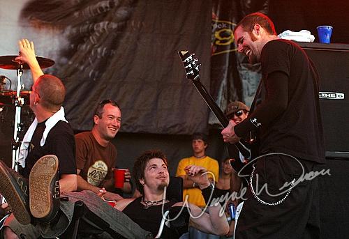 Seether at X-Fest Dayton, OH on September 18, 2005 &mdash; concert photo by Wayne Dennon