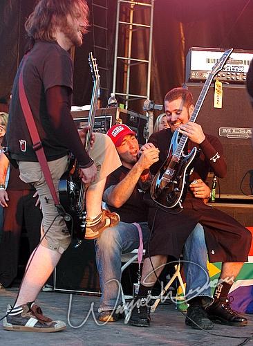 Seether at X-Fest Dayton, OH on September 18, 2005 &mdash; concert photo by Wayne Dennon