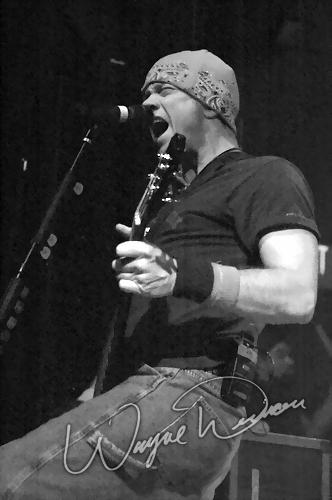Sevendust at Lifestyle Communities Pavilion Columbus, OH on December 7, 2005 &mdash; concert photo by Wayne Dennon