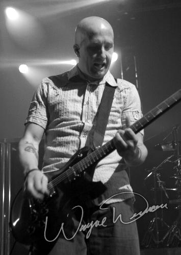 Sevendust at Lifestyle Communities Pavilion Columbus, OH on December 7, 2005 &mdash; concert photo by Wayne Dennon