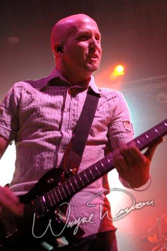 Sevendust at Lifestyle Communities Pavilion Columbus, OH on December 7, 2005 &mdash; concert photo by Wayne Dennon