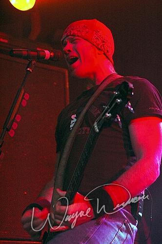 Sevendust at Lifestyle Communities Pavilion Columbus, OH on December 7, 2005 &mdash; concert photo by Wayne Dennon