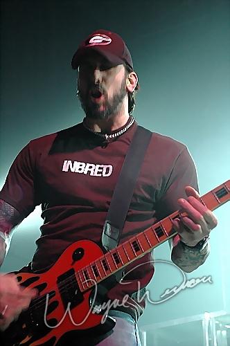 Sevendust at Lifestyle Communities Pavilion Columbus, OH on December 7, 2005 &mdash; concert photo by Wayne Dennon