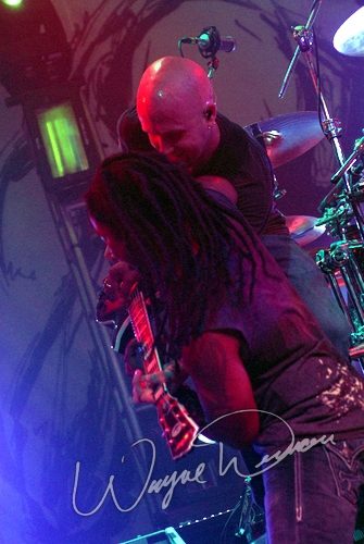Sevendust at Bogart's Cincinnati, OH on April 12, 2007 &mdash; concert photo by Wayne Dennon