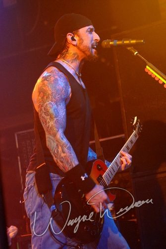 Sevendust at Bogart's Cincinnati, OH on April 12, 2007 &mdash; concert photo by Wayne Dennon