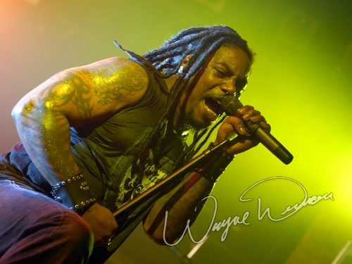 Sevendust at Bogart's Cincinnati, OH on April 12, 2007 &mdash; concert photo by Wayne Dennon