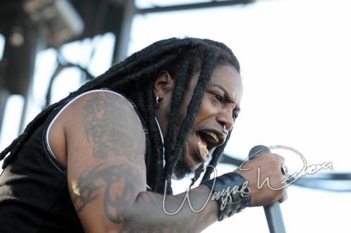 Sevendust at Columbus Crew Stadium Columbus, OH on May 18, 2008 &mdash; concert photo by Wayne Dennon