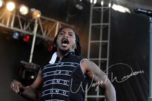 Sevendust at Columbus Crew Stadium Columbus, OH on May 18, 2008 &mdash; concert photo by Wayne Dennon