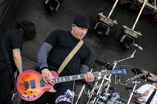 Sevendust at Columbus Crew Stadium Columbus, OH on May 18, 2008 &mdash; concert photo by Wayne Dennon