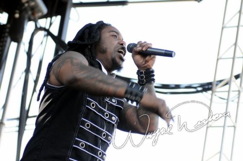 Sevendust at Columbus Crew Stadium Columbus, OH on May 18, 2008 &mdash; concert photo by Wayne Dennon