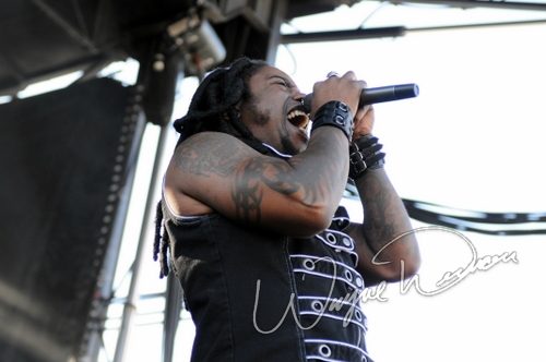 Sevendust at Columbus Crew Stadium Columbus, OH on May 18, 2008 &mdash; concert photo by Wayne Dennon