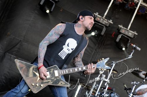 Sevendust at Columbus Crew Stadium Columbus, OH on May 18, 2008 &mdash; concert photo by Wayne Dennon