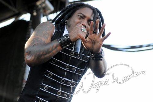 Sevendust at Columbus Crew Stadium Columbus, OH on May 18, 2008 &mdash; concert photo by Wayne Dennon