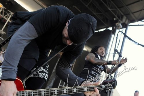 Sevendust at Columbus Crew Stadium Columbus, OH on May 18, 2008 &mdash; concert photo by Wayne Dennon