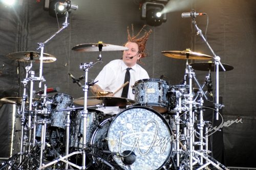 Sevendust at Columbus Crew Stadium Columbus, OH on May 18, 2008 &mdash; concert photo by Wayne Dennon