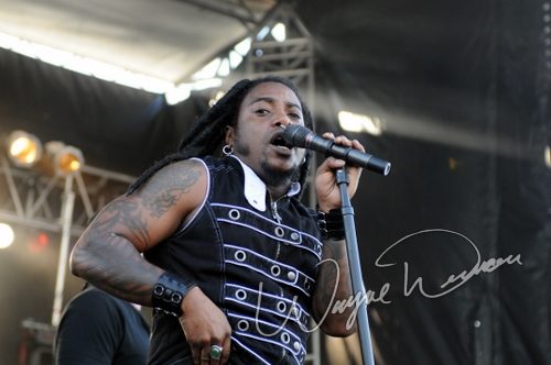 Sevendust at Columbus Crew Stadium Columbus, OH on May 18, 2008 &mdash; concert photo by Wayne Dennon