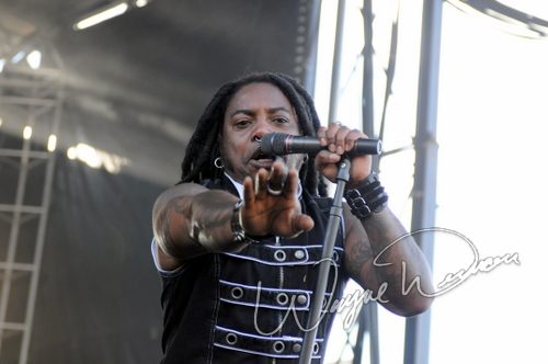 Sevendust at Columbus Crew Stadium Columbus, OH on May 18, 2008 &mdash; concert photo by Wayne Dennon