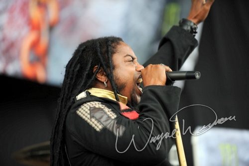 Sevendust at Columbus Crew Stadium Columbus, OH on May 22, 2010 &mdash; concert photo by Wayne Dennon