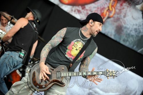 Sevendust at Columbus Crew Stadium Columbus, OH on May 22, 2010 &mdash; concert photo by Wayne Dennon