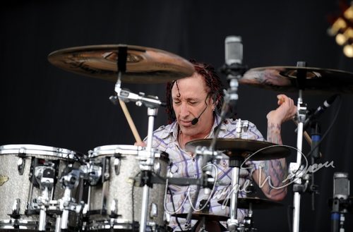 Sevendust at Columbus Crew Stadium Columbus, OH on May 22, 2010 &mdash; concert photo by Wayne Dennon