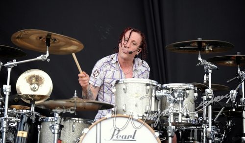 Sevendust at Columbus Crew Stadium Columbus, OH on May 22, 2010 &mdash; concert photo by Wayne Dennon