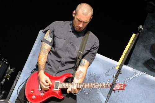 Sevendust at Catch the Fever festival grounds Pryor, OK on May 30, 2010 &mdash; concert photo by Wayne Dennon