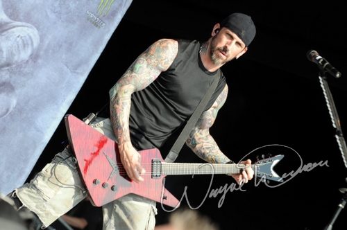 Sevendust at Catch the Fever festival grounds Pryor, OK on May 30, 2010 &mdash; concert photo by Wayne Dennon