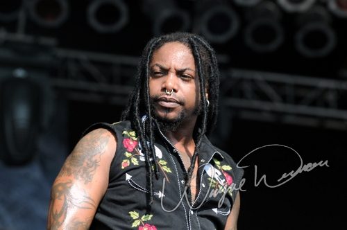 Sevendust at Catch the Fever festival grounds Pryor, OK on May 30, 2010 &mdash; concert photo by Wayne Dennon