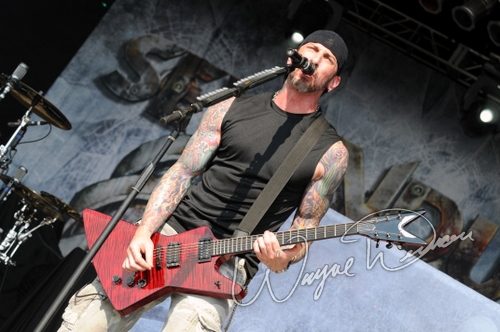 Sevendust at Catch the Fever festival grounds Pryor, OK on May 30, 2010 &mdash; concert photo by Wayne Dennon