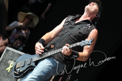Sevendust at Catch the Fever festival grounds Pryor, OK on May 30, 2010 &mdash; concert photo by Wayne Dennon