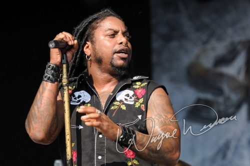 Sevendust at Catch the Fever festival grounds Pryor, OK on May 30, 2010 &mdash; concert photo by Wayne Dennon