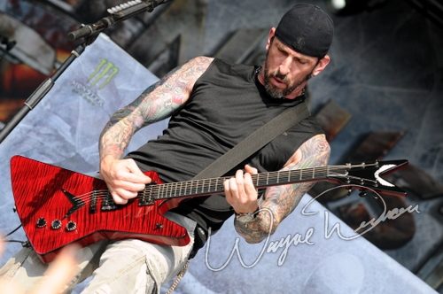 Sevendust at Catch the Fever festival grounds Pryor, OK on May 30, 2010 &mdash; concert photo by Wayne Dennon