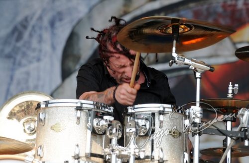 Sevendust at Catch the Fever festival grounds Pryor, OK on May 30, 2010 &mdash; concert photo by Wayne Dennon