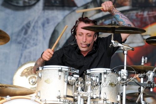 Sevendust at Catch the Fever festival grounds Pryor, OK on May 30, 2010 &mdash; concert photo by Wayne Dennon