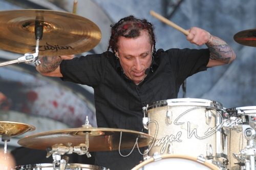 Sevendust at Catch the Fever festival grounds Pryor, OK on May 30, 2010 &mdash; concert photo by Wayne Dennon