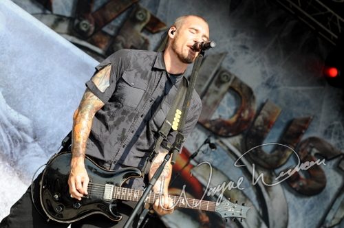 Sevendust at Catch the Fever festival grounds Pryor, OK on May 30, 2010 &mdash; concert photo by Wayne Dennon